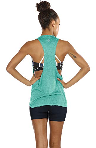 image for icyzone Workout Tank Tops for Women - Running Muscle Tank Sport Exerci