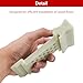 4 in 1 Laminate Flooring Tools,Wood Floor Composite Board Laminate Installation Tool, Wood Floor Installation Tapping Block(Large)(Inclined Slot, Barb Slot U, V Slot, L Slot) Grass green