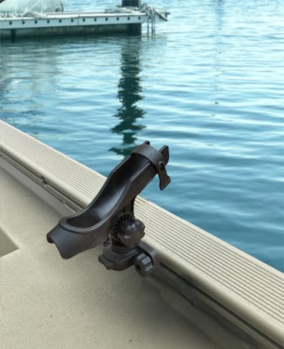Support de canne à pêche à entonnoir 90 degrés compatible Lund et Ranger Track