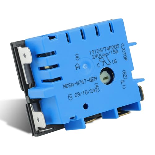 WB24X25013 Infinite Control Switch Replace for GE Range 191d4774p005 Control Switch Replacing Models 191d4774p005 4464832 AP5999509 WB24X25013 Electric Range