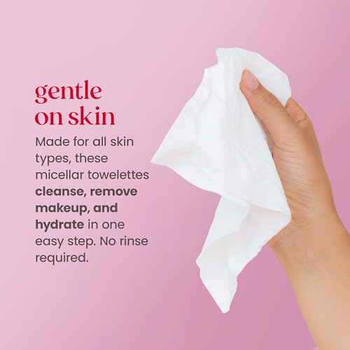 Burt’s Bees Micellar Rose Water Facial Towelettes, 30 ct. - image 3