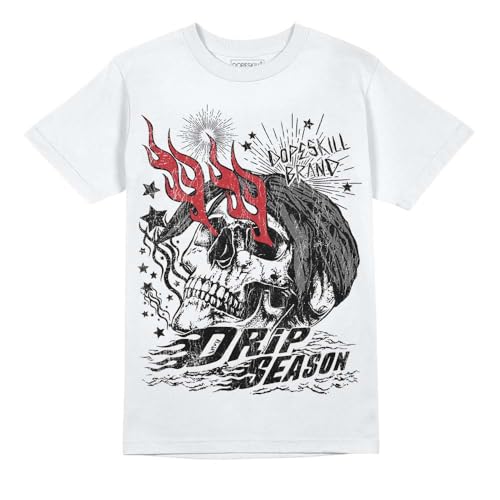 Image of DopeSkill Halloween Graphic Tee Streetwear Hip Hop Hypebeast Unisex T-Shirt Sneaker Colour Matching Shirts Spooky Graphic
