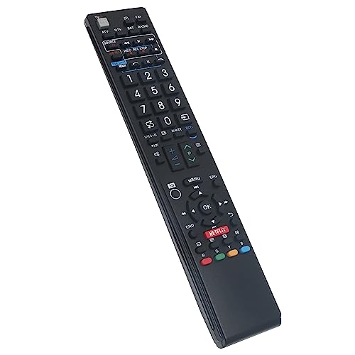 AULCMEET Replacement Remote Control GB058WJSA GA983WJSA GA902WJSA GB005WJSA Sub GA903WJSA Fit for Sharp LCD COLOUR TELEVISION LC-40LE814E LC-40LE814RU LC-46LE814E LC-46LE814RU LC-40LX814E LC-46LX814E - Image 3