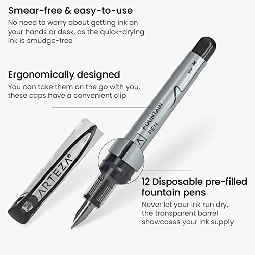 Arteza ARTZ-4383 Disposable Fountain Pens thumb #1