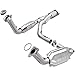 MagnaFlow 93496 Large Stainless Steel Direct Fit Catalytic Converter