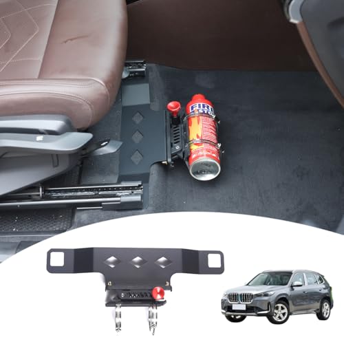 Support extincteur X1 U11 2023-2025 en aluminium réglable sous le siège co-pilote de voiture