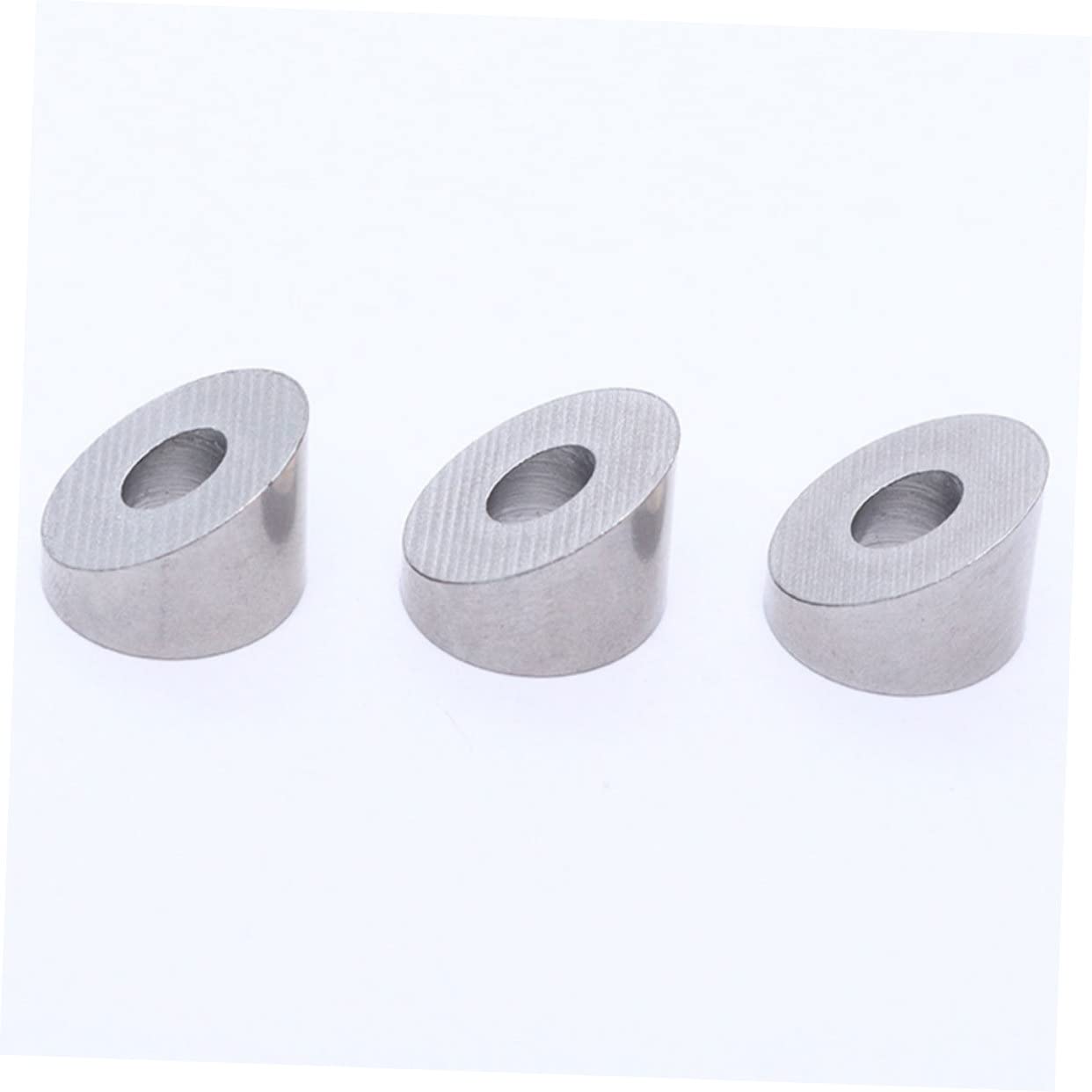 Mikikit Deck Cable Railing Beveled Washers Stainless Steel Cable Railing Hardware Kit 35-Degree Angles