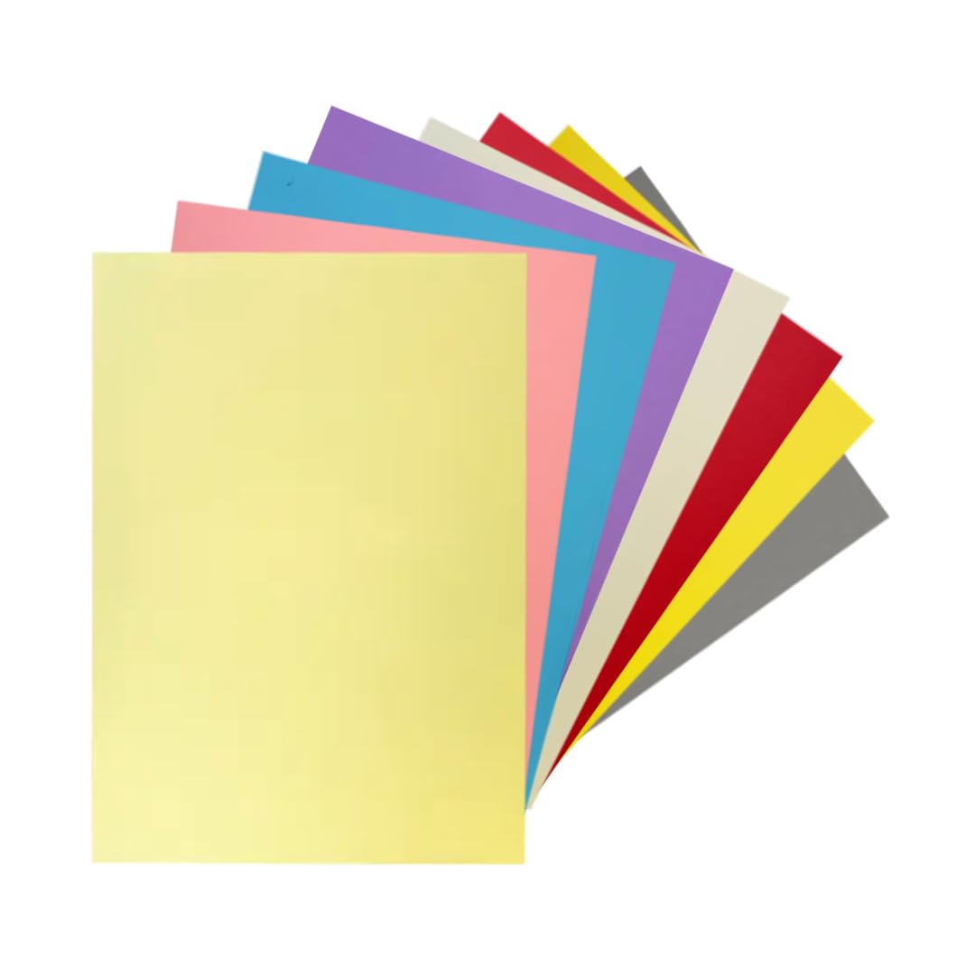 Pack of 800 A4 Assorted Mother’s Day Coloured 75gsm Craft Paper Sheets – 8 Colours (100 Each)