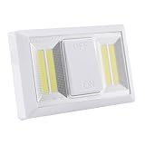 Operitacx 4PCS Battery Mode Wall Light Magnetical Emergency Lighting Tool for Home Use Dimmable Magnet and Adhesive Strip No Battery Included