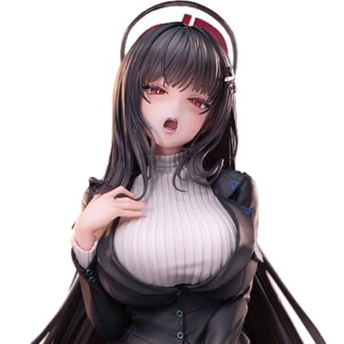 Tsukatsuki Rio Figurine Anime Jeu Statue Tsukatsuki Rio Position assise Modèle Statue en PVC Objets de collection Décoration de bureau Ornements Anime Cadeau...