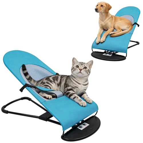 Peakora Cat Dog Rocking Chair Pet Rocking Chair for Small Dogs & Cats