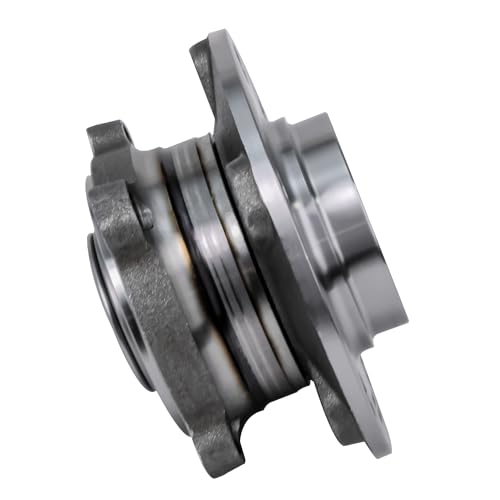 Image of Detroit Axle - Pair Front Wheel Bearing and Hubs Assembly for BMW 745i & 745Li 2002-2005, 750i & 750Li 2006-2008, 760i 2004-2006, 760Li 2003-2008, Alpina B7 2007-2008