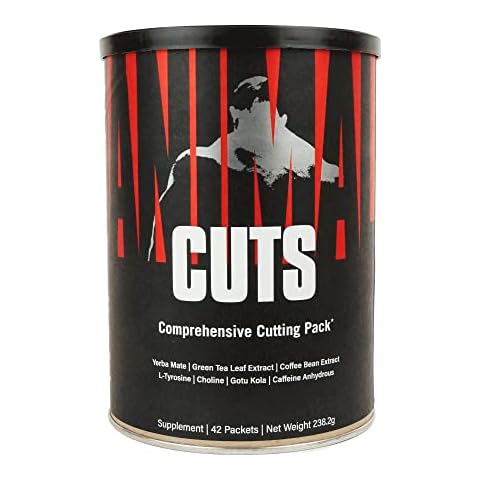 Universal Nutrition Animal Cuts, Ripped and Peeled Animal Training Pack, Sports Nutrition Supplement, 42 Servings by Universal Cover