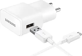 Carregador de Parede Ultra Rapido USB, Samsung, EP-TA20BWBUGBR, Branco