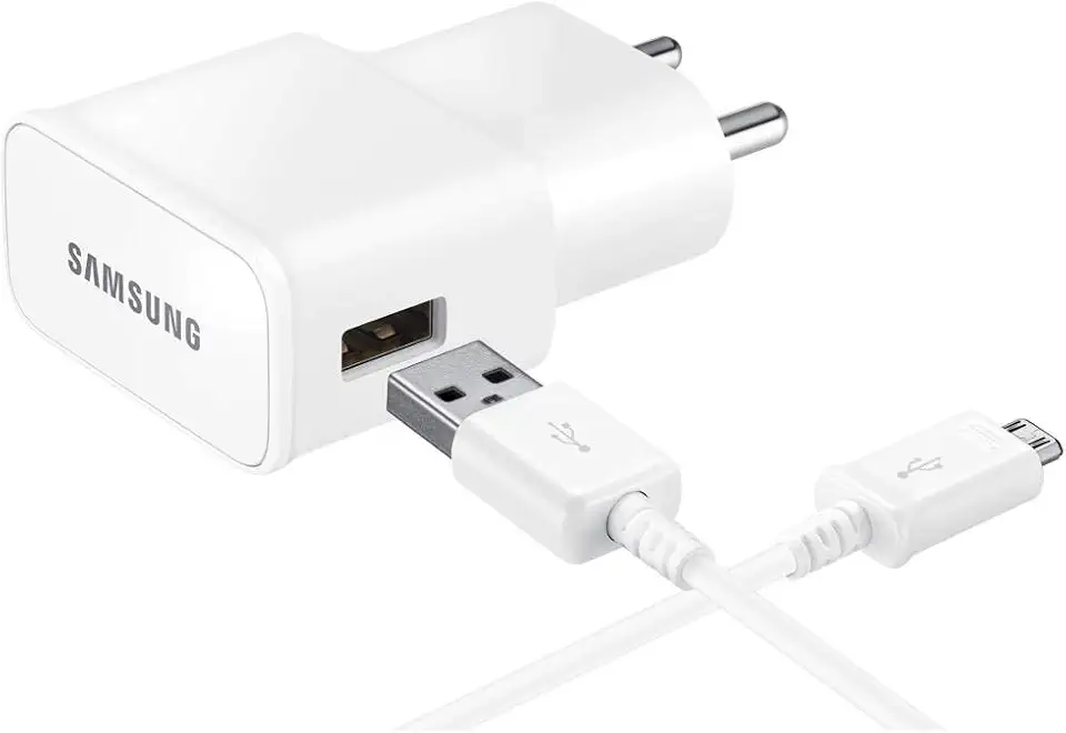 Carregador de Parede Ultra Rapido USB, Samsung, EP-TA20BWBUGBR, Branco