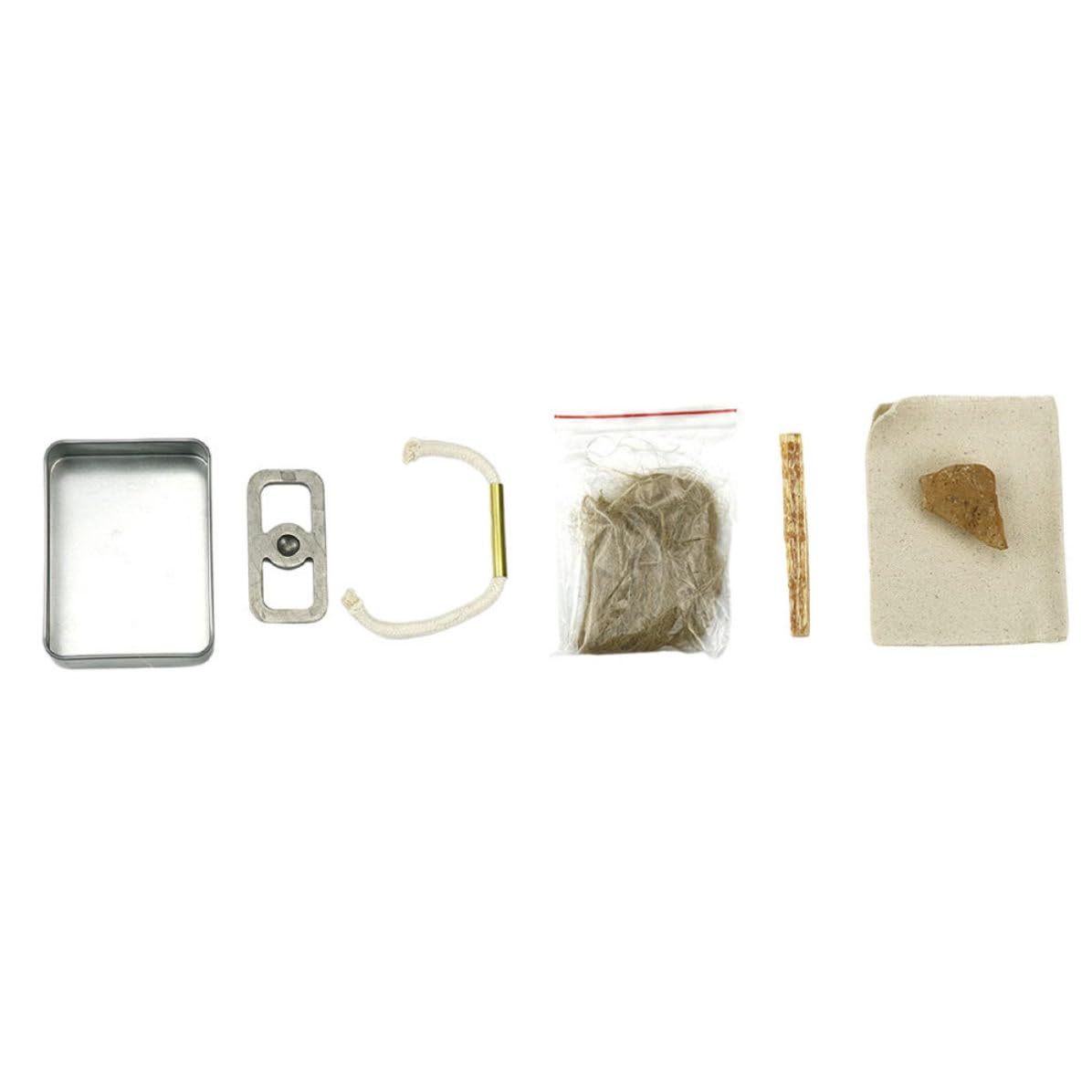 Kit para supervivencia de fuego y cuerda de algodón Beaupretty de encendido instantáneo