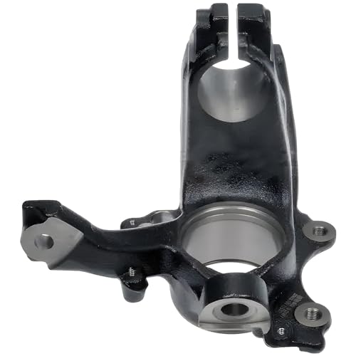 Image of Detroit Axle - 2 Front Steering Knuckles for Volkswagen 1999-2005 Jetta 2000-2007 Golf 1999-2010 Beetle, Replacement 2000 2001 2002 2003 2004 2005 Steering Knuckles Assembly