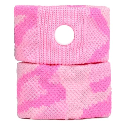 Image of P6 Health Original Natural Anti-Nausea Relief Motion Car Sea Sickness Relief Wrist Bands for Adults (1 Pack, Pink)