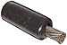 Morris Products 90666 Stranded Pin Terminal Connector, Bi-Metallic, 600 MCM Conductor, 350 MCM Stranded Copper Pin, Black