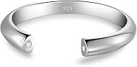 Vista 9 de BoRuo aro para el dedo del pie de plata de ley 925, anillo ajustable hipoalergénico de 2-4 mm Anillo de dedo del pie de 2