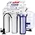 iSpring 6-Stage 75 GPD Black Alkaline RO System Bundle with 3-Year Replacement Supply Set, 28 Pieces
