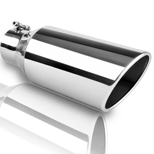 MuRealy 3 inch Inlet Exhaust Tip, 3