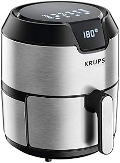 KRUPS 1510001480 EY401 4.2L Digital XL Air Fryer, 8 presets, Dishwasher safe, Removable