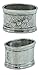 Cavagnini Handmade Pewter Napkin Rings – Set of 6 by Cavagnini – Elegant Italian Round Serviette Holders – Classic Table Décor – Made in Italy