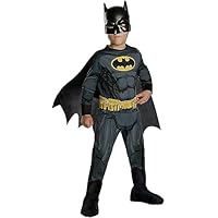 DC Comics Superheroes: Batman Costume for Kids by Rubies, Boy's Small