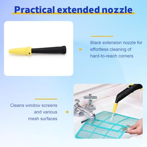 12 Stück Zubehör für Kärcher Dampfreiniger SC1 SC2 SC3 SC4 SC5, Fugenbürsten, Rundbürste, Powerdüsen Set, Handdüse Microfiber Cloth, Dampfreiniger Ersatzteile für kärcher