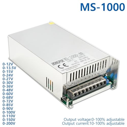 Conversor AC DC conmutado ajustable de 110V 220V a tensiones variables de corriente continua 4