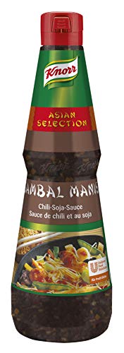 Knorr Sambal Manis Chili-Soja-Sauce (asiatische Würzsauce) 1er Pack (1 x 1 Liter)
