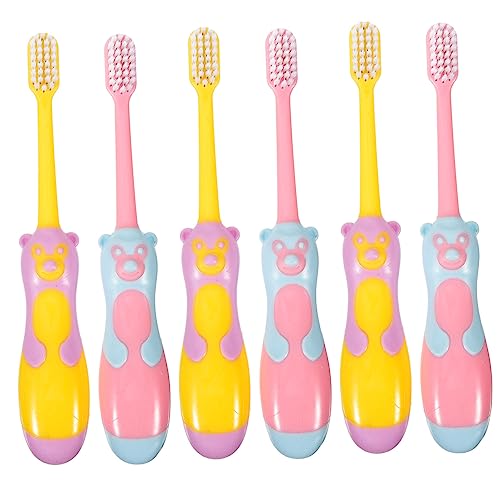 Brosse à dents pour enfants FOMIYES avec poils souples en PBT pour un soin dentaire doux