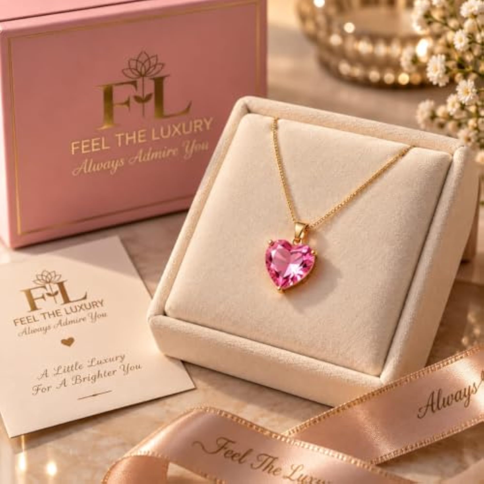 Women's Gift Set with Watch, Wallet & Necklace