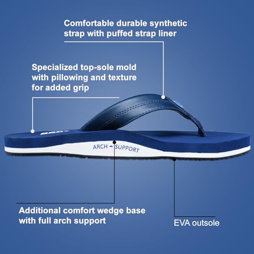 Image of DOCTOR EXTRA SOFT Thong Arch Support Ortho Slippers for Mens| Orthopedic Diabetic & Stylish| Lightweight Comfortable & Casual| Cushion Anti-Skid Bedroom Daily Use House Flip-Flops Gents Boys NEW-D-38