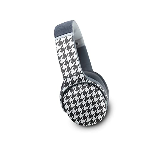 Image of MightySkins Carbon Fiber Skin Compatible with Skullcandy Crusher Evo Wireless - Houndstooth | Protective, Durable Textured Carbon Fiber Finish | Easy to Apply | Made in The USA