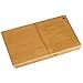 Produktbild WMF Edge Schneidebrett, 38 x 26 x 1,5 cm, Bambus natur, Holzbrett rechteckig, Küchenbrett klingenschonend, Servierbrett mit schrägen Kanten