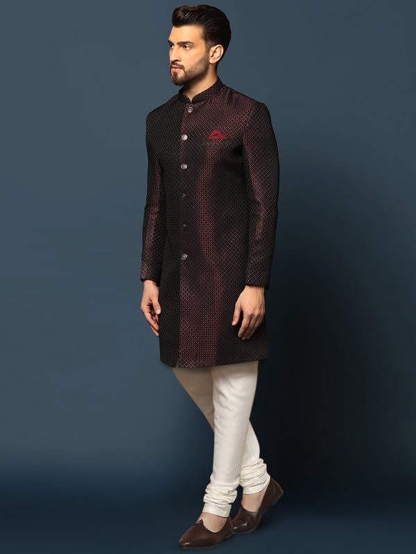 Image of KISAH mens Sherwani Churidar Set
