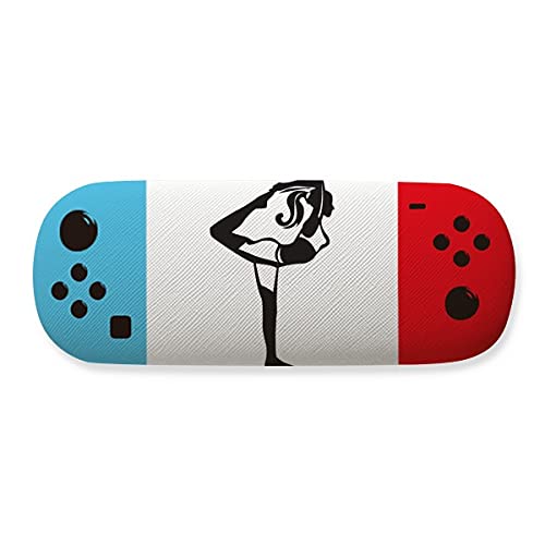 Étui pour lunettes de jeu créatif motif original et rigide