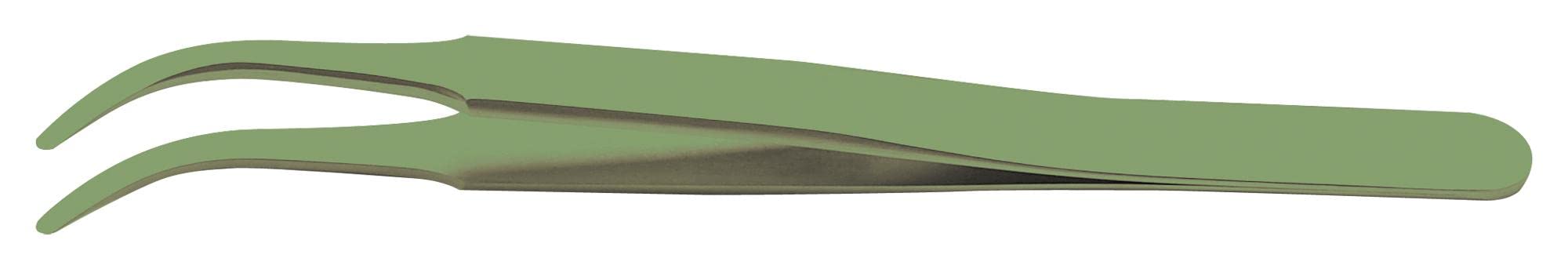 TWEEZER di precisione, curva/rotonda, 120 mm, pinzette e punte di ricambio, Qty.1 | 2AB.SA.T
