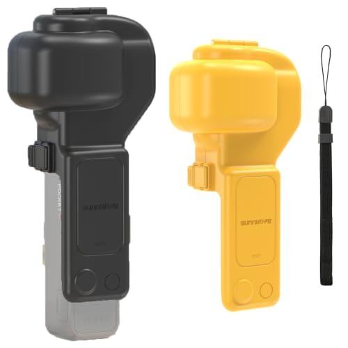Taoricup DJI Osmo Pocket 4 Pro �Ή� �ی�P�[�X �ی�J�o�[ PTZ�����Y�J�o�[ �����Y�P�[�X DJI Osmo Pocket 4 Pro/4 �Ή� �A�N�Z�T���[ �X�N���[���Z�[�o�[ (Yellow)