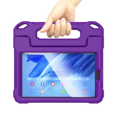 Coque Samsung Galaxy Tab A7 Lite antichoc violette à support robuste - 7