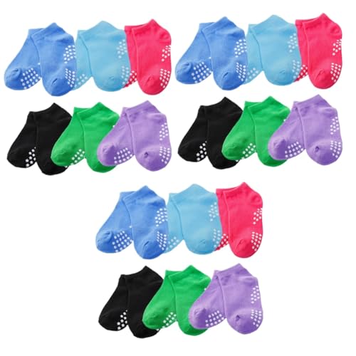 LIFKOME 18pairs Moisture Wicking Socks Boys and Girls Ankle Socks for Boy Girl Summer Stockings Breathable Design