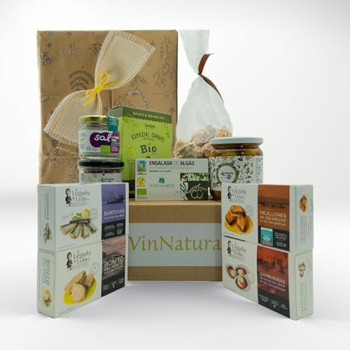 VinNatura - Caja Gourmet Gallega Morriña para Regalar - Selección...