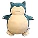Jumbo Snorlax Peluche Peluche Peluche Peluche Bambola Animale Sofferato Che Abbracciano Cuscino Sofferto Figura Regalo per Bambini (50CM,Sonno)