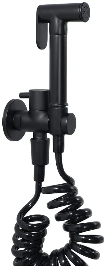 Système robinet douche mural laiton haut de gamme noir