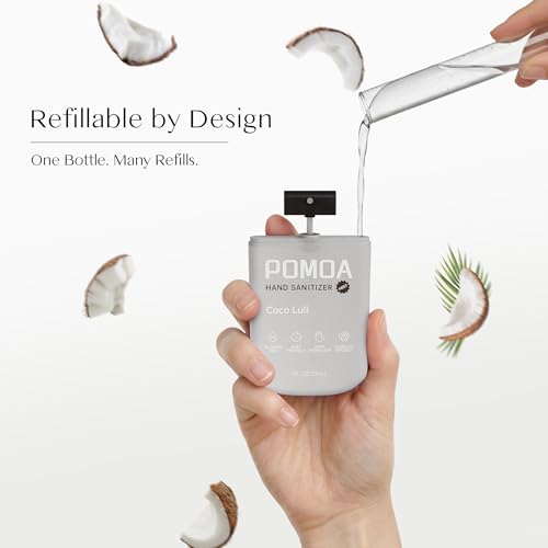 Image of Refillable Hand Sanitizer Spray, Light Scent, Alcohol-Free, 3 Pack, Fresh | FDA-registered facility, travel-size bottles, gentle fine mist, non-sticky finish, hydrating feel