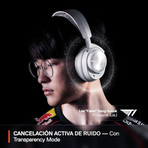 SteelSeries Arctis Nova Pro Wireless X Blanco – Cascos Xbox Inalámbricos y Multisistema – Controladores magnéticos de neodimio – Cancelación de ruido – Infinity Power System – XB, PC, PS5, Switch 2 7