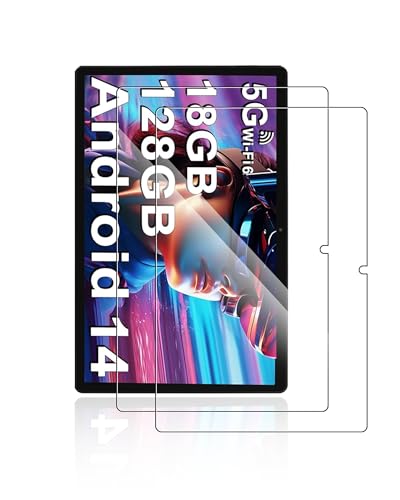 yystao 2 protectores de pantalla para tableta DMOAO D3 de 10 pulgadas, cristal templado 9H, compatible con DMOAO Tablet D3, resistente a los arañazos, sensible al tacto, alta definición transparente