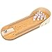 Oumefar Bowl A Rama Bowling Game,Bowling Game,Suitable for All Ages,Safe and Non Toxic,Wood and Metal